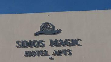 Simos Magic Hotel Apts Ajía Nápa Eksteriør bilde